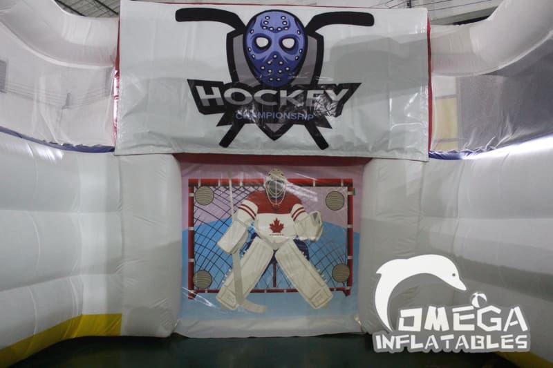 Inflatable NY Rangers Hockey Goal