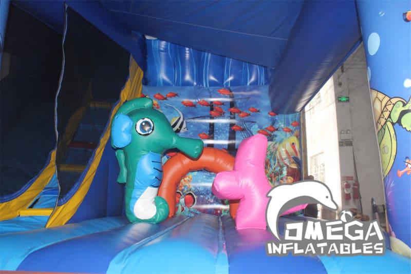 Inflatable Ocean Park Theme Bouncy Castle
