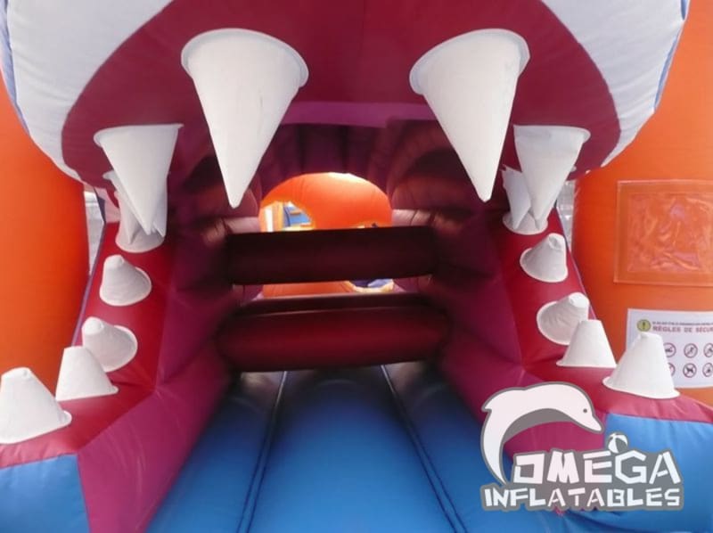 Inflatable Shark Obstacle Course