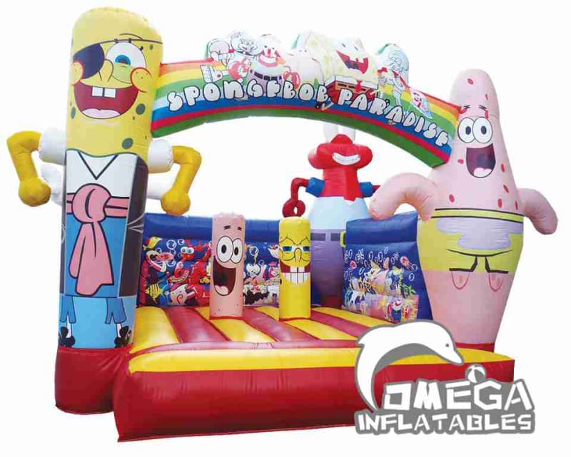 Inflatable SpongeBob Bouncer