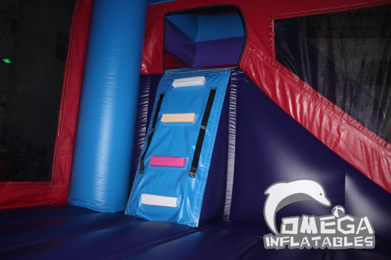 Inflatable Sports Wet Dry Combo