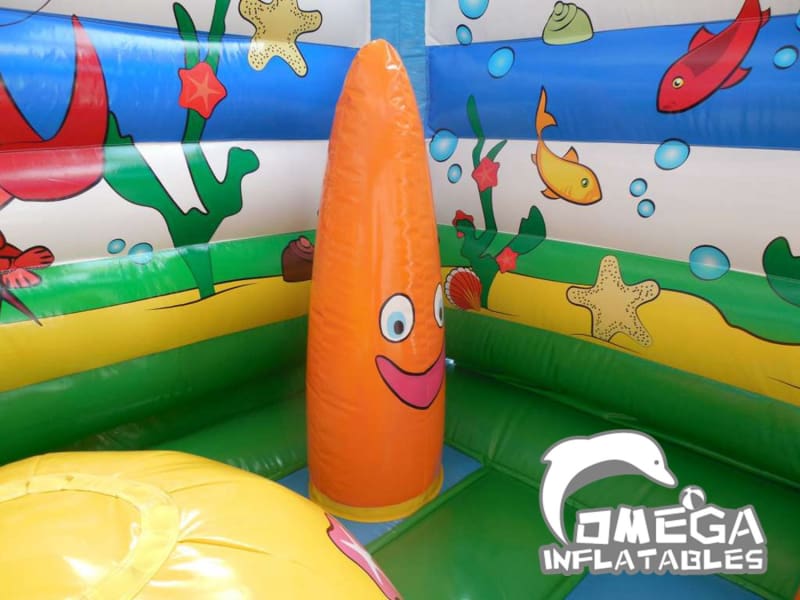 Inflatables Dolphin Small Multiplay bouncer