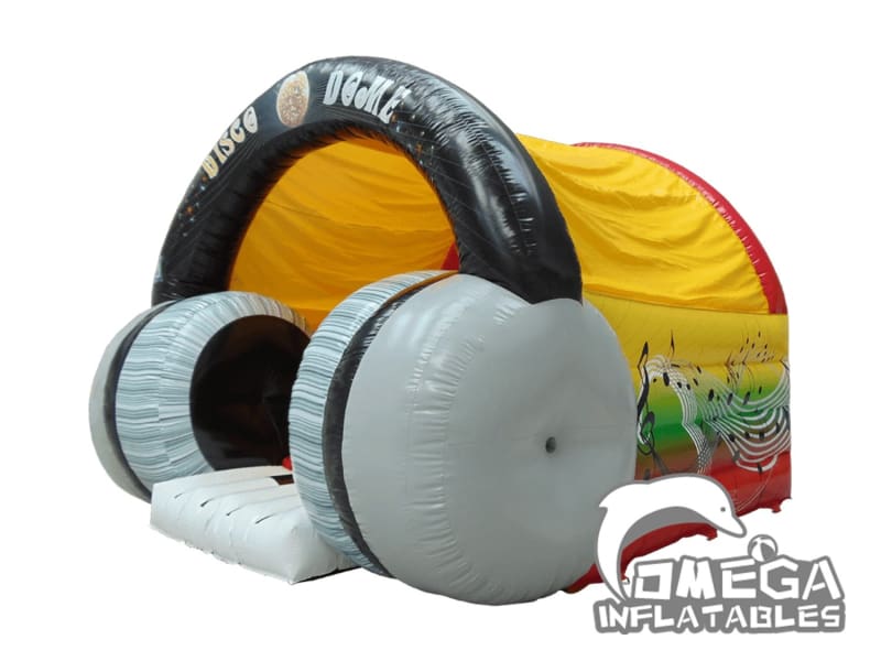 Inflatables Headphone Bouncy Castle