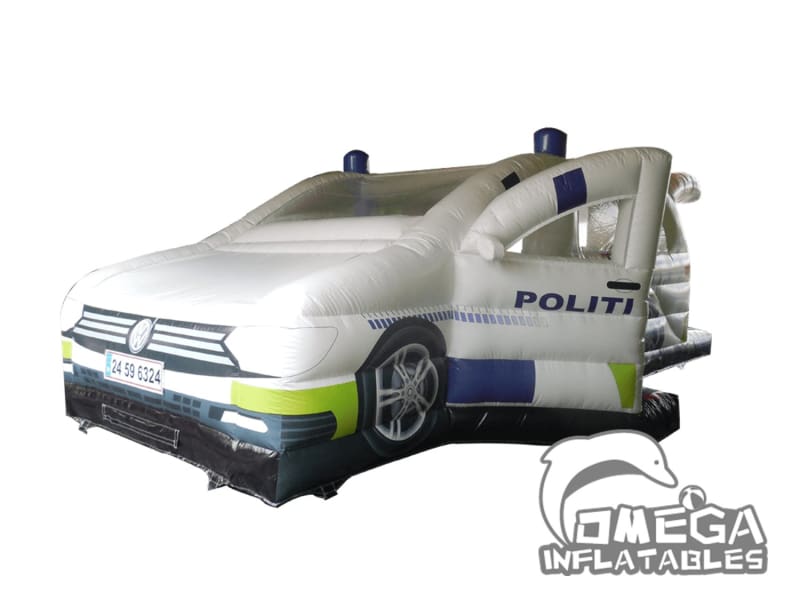 Inflatables Police Car Bouncy Castle
