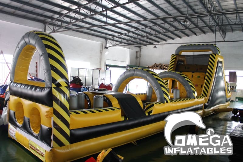 Interactive Atomic Inflatable Obstacle Course - Omega Inflatables