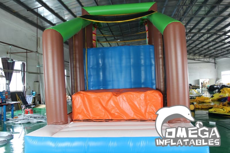 Jungle Monkey Cliff Jump - Omega Inflatables