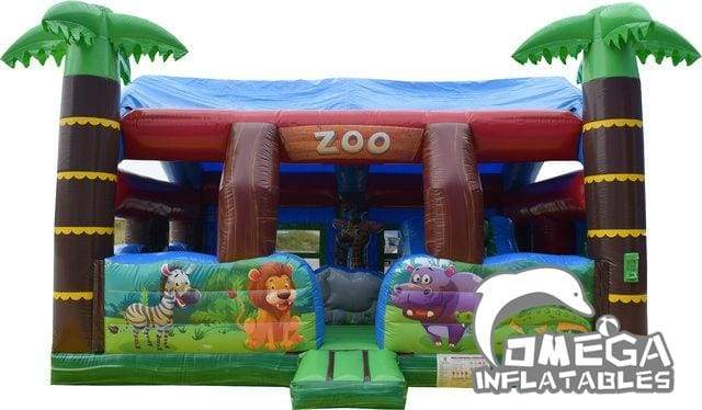 Inflatable Jungle Petting Zoo
