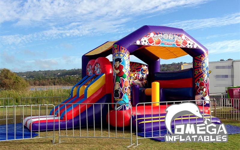 Junior Sports Hero Jumping Castle Combo