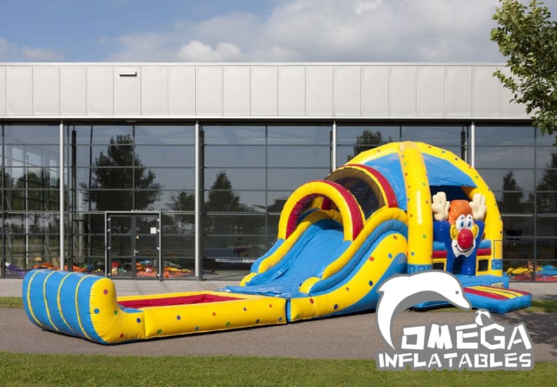 Large Inflatables Clown Jumper Combo