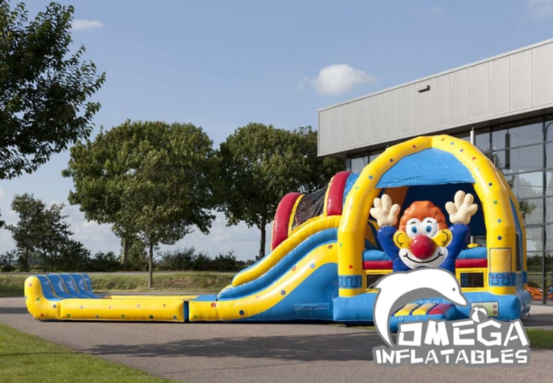 Large Inflatables Clown Jumper Combo