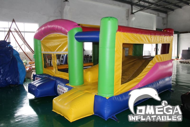 Mini Colorful Bouncy Castle with Removable Panel(used for indoor/outdoor)