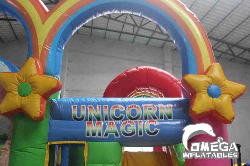 Multiplay Unicorn Bouncy Castle Inflatable Factory