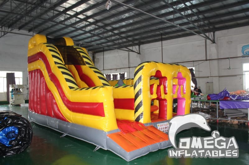 Multiple Climbing Inflatable Obstacle Course