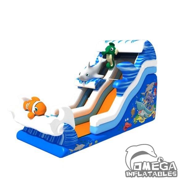 Ocean World Theme Water Slide