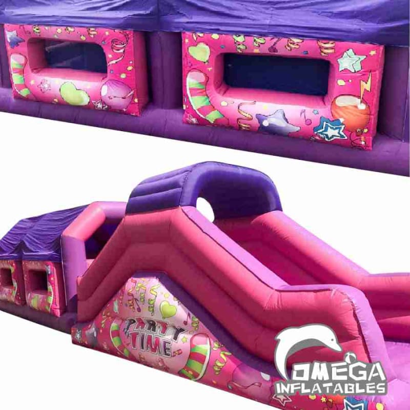Party Theme Obstacle Course for Girls