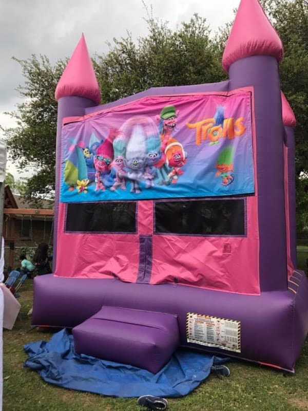 Pink Bounce House (without banner)
