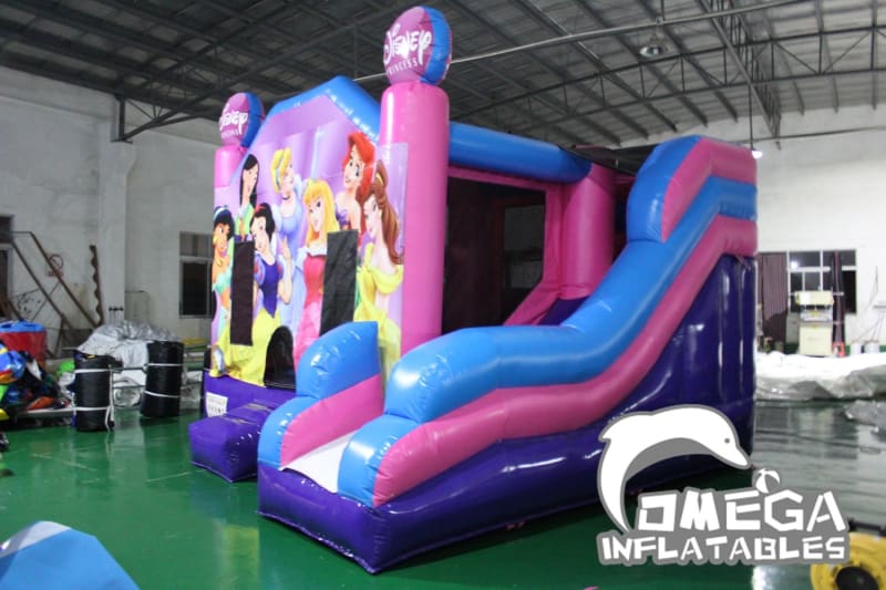 Princess Inflatable Bounce House with Slide