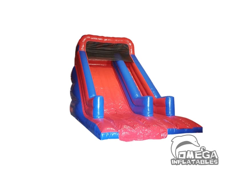 Red and Blue Dry Slide