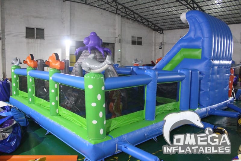 Sea World Inflatable Playground