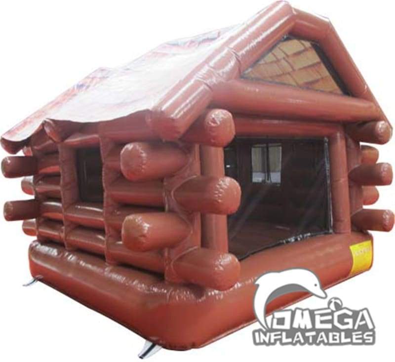 Snow Home (Chalet) Inflatable Bouncy Castle