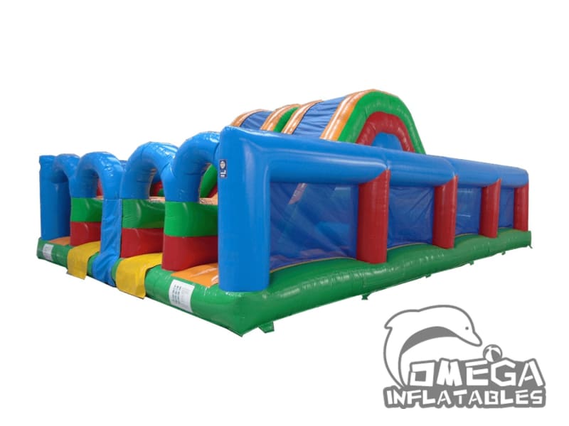 Twin Lane Obstacle Course
