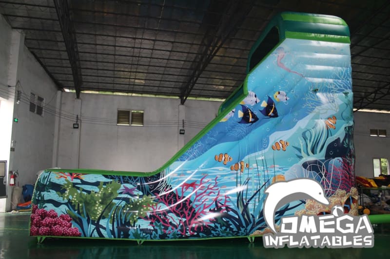 Under The Sea Inflatable Slide