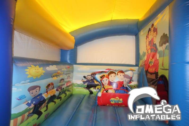 Wiggles Inflatable Castle Combo