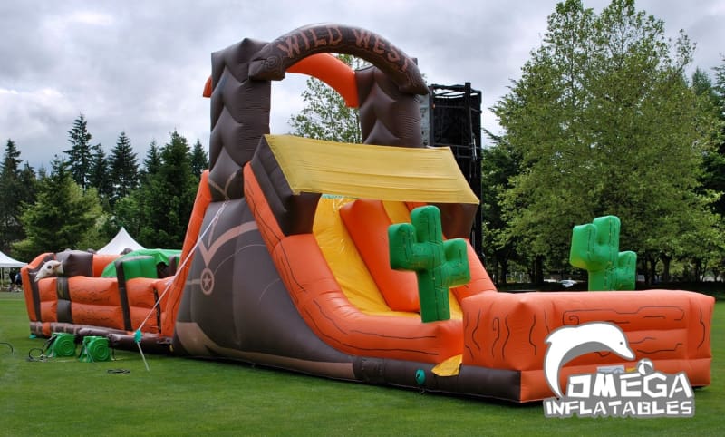 Wild West Inflatables Obstacle Course